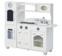 Teamson Kids Pink Play Kitchen Set With Chalk Board And Pretend Ice Maker