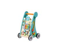 Teamson Kids Preschool Educational Wooden Activity Centre Baby Walker Push Along with Xylophone UK-PS-T0008