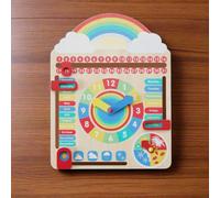 Teamson Kids Preschool Play All About Today Calendar, Multicolor