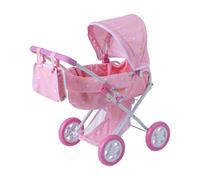 Olivia's Little World Twinkle Stars Deluxe Baby Doll Stroller Pram Pink OL-00011