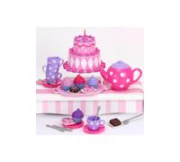 Teamson Kids Women's Sophia's 21-Piece Cake & Tea Party Accessories Set for 18" Dolls, Multi in Pink Teamson Kids Pink