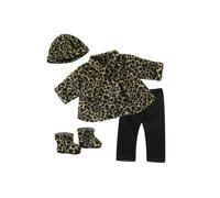 Sophia's - 18" Doll - Animal Print Coat, Hat, Black Leggings & Boots -