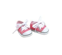 Teamson Kids Women's Sophia's Low-Top Sequin Canvas Sneakers for 18" Dolls, Hot Pink Teamson Kids Pink