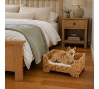 Teamson Pets Teamson 53Cm Raised Pet Bed With Washable Cushion For Cats & Small Dogs