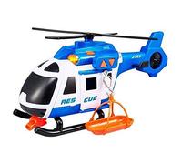 Teamsterz 1416393 Light and Sound Rescue Helicopter Toy, 3-6 Years