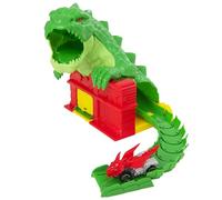 Teamsterz Beast Machines Reptile Rampage Launcher | Dinosaur Car Launcher And Car Track Set | Monster Cars Playset With Die-Cast Car | Kid’s Play Figures And Vehicle Toy Transporter| Ages 3+
