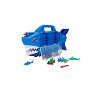Teamsterz Beast Machines Shark Destroyer Set Includes 2 Die Cast Vehicles, 2 Shark Figures, 3 Missile Launcher and Storage for Up to 8 Cars, Case