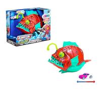 Teamsterz Colour Changing Piranha Power Wash Playset | Includes 1 Water Activated Colour Changing Car | Ideal Car Toys For Water & Bath Time | Kid's Play Vehicle Sea Animal Launcher Track Set | 3+