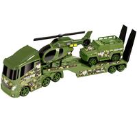 Teamsterz Light And Sound Military Transporter