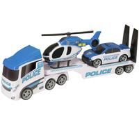 Teamsterz Light And Sound Police Heli Transporter