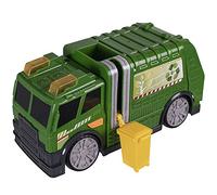 2x Teamsterz Mighty Machines Vehicle Light Sound Fire Engine Bin Truck Kid Gift