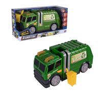 Teamsterz Mighty Machines Recycling Truck | Medium Light & Sound Toy Vehicle