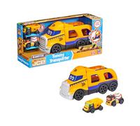 HTI Toys UK Ltd Teamsterz My 1st JCB Tommy Transporter Toy in Yellow, Plastic/Metal | Charlies