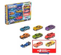 Teamsterz Street Machines Colour Change Cars Playset Age 3+ | Water-Activated Colour Changing Cars | Fun Bath & Water Toys for Kids | 9-Pack with 2 Colour Changing Cars | Perfect for Ages 3+