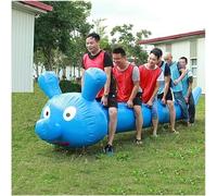Teamwork Lawn Game Equipment, Fun Cooperation Team Competition Inflatable Dragon Boat(4 Seats)