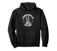 Teamwork Makes The Bray Work Funny Pack Burro Racing Lovers Pullover Hoodie