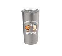 Teamwork Makes The Dream Work Quote Humor Team Building Stainless Steel Insulated Tumbler