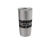 Teamwork Makes THE Dream Work Stainless Steel Insulated Tumbler