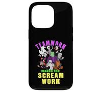 Teamwork Makes The Scream Work Funny Halloween Monsters Case for iPhone 13 Pro