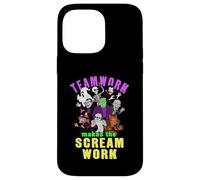 Teamwork Makes The Scream Work Funny Halloween Monsters Case for iPhone 14 Pro Max