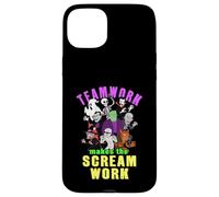 Teamwork Makes The Scream Work Funny Halloween Monsters Case for iPhone 15 Plus