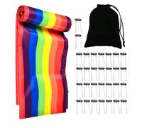 Teamwork Mats - Outdoor Group Game Activity Mat | Group Building Play Equipment for Teens Adults Families | Birthday Party Garden Yard Park Lawn School Camping Cooperative Fun Set