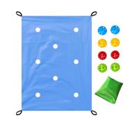 Teamwork Tarpaulin Set - Large 85.04 x 57.09 Inch Cooperative Play Mat Group Coordination Training Kit Supports 8-20 Players | P Challenge Equipment