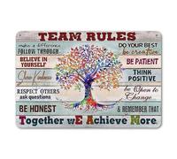 Teamwork Wall Art, Office Wall Art, Inspirational Quotes Wall Arts for Workplace, Home, Outdoor, Easy to Hang, Uplifting Quotes for Team Motivation