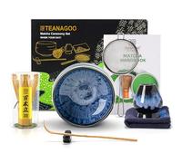 TEANAGOO Matcha Tea Set, Japanese Tea Set, Matcha Bowl, Matcha Bamboo Whisk, Scoop, Sifter, Matcha Whisk Holder, Matcha Whisk Stand, Matcha Whisk Set N15,Matcha Green Tea Powder Kit. Matcha Tea Kit…