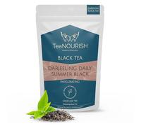 TeaNOURISH Darjeeling Daily Summer Black Tea | Original English Breakfast Tea | Energizing & Aromatic Loose Leaf Tea | Freshly Sourced Direct From Origin - 3.53oz/100g