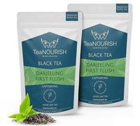 TeaNOURISH Darjeeling First Flush Black Tea | Single Estate Refreshing & Aromatic | Loose Leaf Tea | Freshly Sourced Direct From Origin - 1.76oz/50g (Pack of 2)