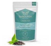 TeaNOURISH Darjeeling Himalayan Green Tea | Pure Loose Leaf Green Tea | Relaxing & Stress Relief Tea | Immune Support | Brew Hot or Iced Tea - 3.53oz/100g