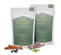 TeaNOURISH Imperial Masala Oolong Tea | Assam Loose Leaf | Floral Aroma & Flavor | Blend of Cardamom, Cinnamon, Clove, Licorice | 100% NATURAL INGREDIENTS - 1.76oz/50g (Pack of 2)