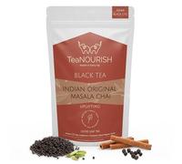 TeaNOURISH Indian Original Masala Chai Tea | Assam CTC Loose Black Tea | Blended with Cinnamon, Cardamom, Black Pepper & Cloves | 100% NATURAL INGREDIENTS - 3.53oz/100g