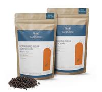 TeaNOURISH Nourishing Indian Classic Chai Tee | Full Bodied Assam CTC Tea Blended with 15% Black Tee Leaves| Freshly Sourced Direct from Origin | 100% NATURAL - 7.05oz/200g (Pack of 2)