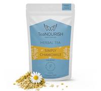 TeaNOURISH Simply Chamomile Herbal Tea | CAFFEINE-FREE | Calming & Relaxing Chamomile Sleep Tea | 100% NATURAL | Brew Hot or Iced Tea - 1.76oz/50g