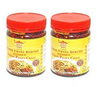 Tean's Gourmet Sambal Udang Crispy Prawn Chilli Oil 240g - Pack of 2, by Food Sanctuary