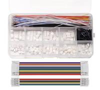 Teansic GH1.25mm Connector Kit and High Temperature Resistant pre-Crimped Cables,2/3/4/5/6/7/8/9/10 Pin Housing JST Adapter,JST GH Connector for 3D Printer、Flight Controller