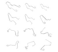 TEANTECH Bulb Retaining Spring Clips for H1/ H3 /H4 /H7-12 PCs Bulb Universal Car Headlight Clamp Headlamp Dip Dipped Beam Hoder
