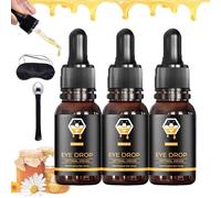 Teanux Jimerito Honey Eye Drops, 100% Natural Stingless Bee Honey Eye Drops, Pure Organic Jimerito HoneyEyedrops, Gentle Hydration, Relieve Eyes Fatigue and Dryness, Revitalize Eyes Naturally (3)