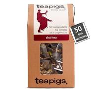 Teapigs Chai Tea Bags Made With Whole Leaves (1 Pack of 50 Tea bags)