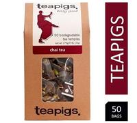 Teapigs Chai Whole Leaf Tea Temples 50's