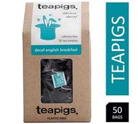 Teapigs Decaf English Breakfast Tea Temple 50's