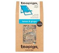 Teapigs Lemon & Ginger 50 tea temples