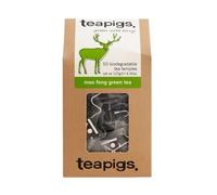 Teapigs Mao Feng Green Tea 50 Temples x 1 - Premium Whole Leaf Tea Bags, Fresh & Light Flavour, Biodegradable Sachets with Welari Thank You Card | (1 Pack)