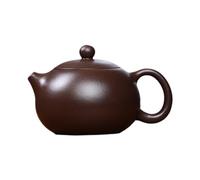 Teapot 10oz Chinese Xishi Zini Clay Pots Purple Sand Ball Filter Infuser for Loose Tea (300ml Hole of 9)