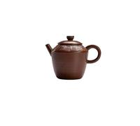 Teapot 125ml Handmade Rough Pottery Teapot Ball Hole Filter Creative Small Pot Tea Maker Kettle Cafes Chinese Teaware