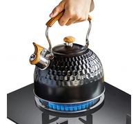 Teapot - 2.5 Liter Ergonomic Handle Whistling Kettle - Whistling Tea Kettle For The Stove,For Home Kitchen Student Room Camping Garden
