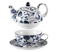 Teapot and Cup Set Porcelain Tea Service 450ml Teapot 300ml Cup for Home Or Office