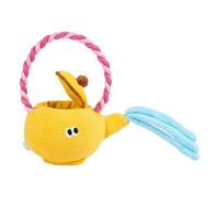 Teapot Chew Rope Toy - Dog Knotted Tug Toy, Long-Lasting Bite Accessory | Pet Stress Relief Toy, Fun Entertainment for Bored Puppies, Interactive Play Gear, Tough Build for Chewers, Daily Indoor Fun